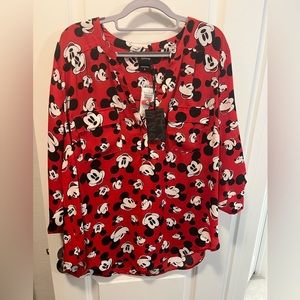 Torrid Mickey head red  Harper NWT size 2 $45
